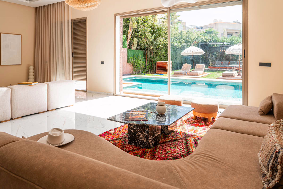 Marmoucha marokkolaismatto vintage MADesign 2025