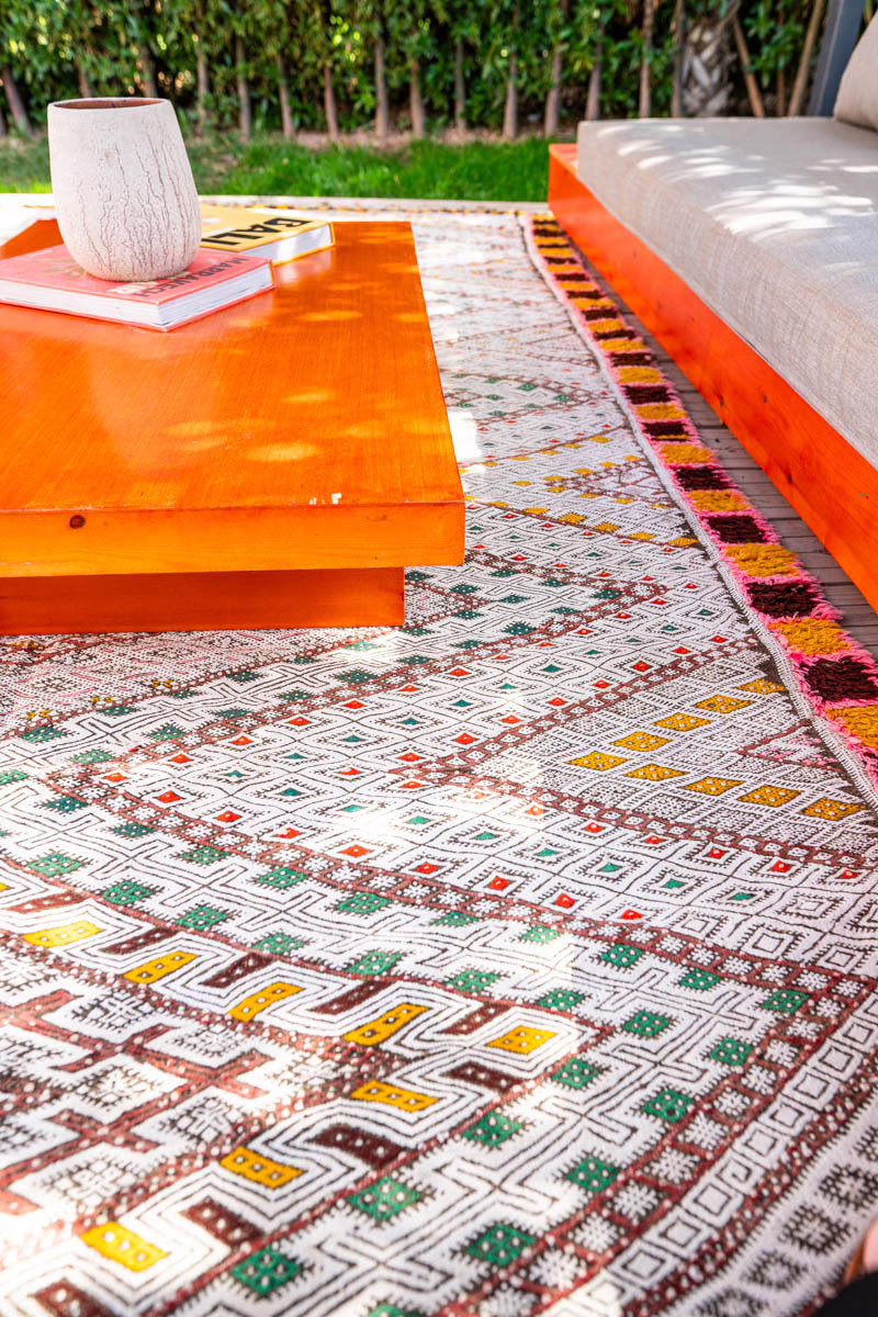 Marokkolainen matto Berber Kilim / Kelim vintage MADesign 2025