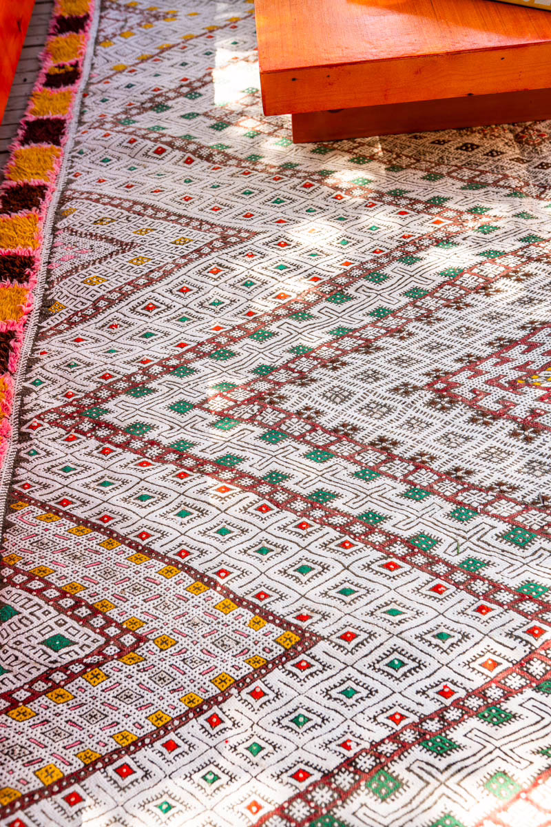 Marokkolainen matto Berber Kilim / Kelim vintage MADesign 2025