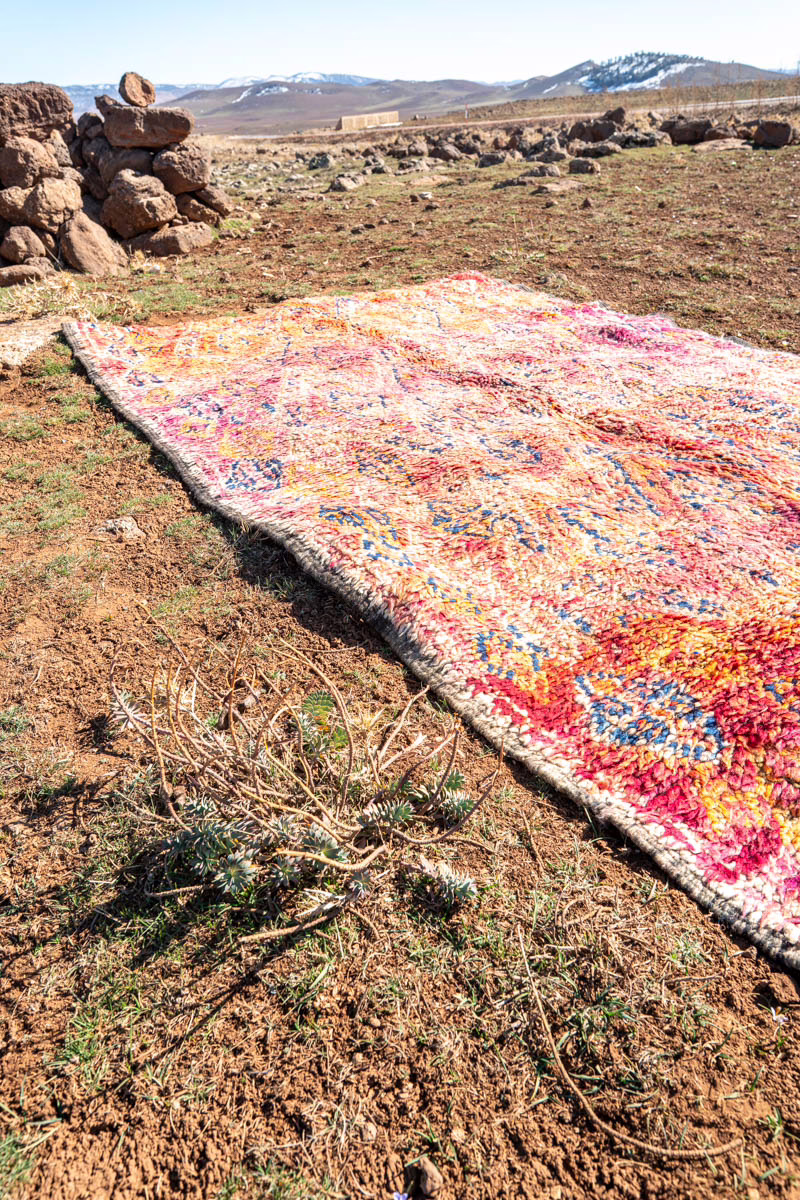 Marokkolainen matto Beni M'Guild vintage MADesign 2025