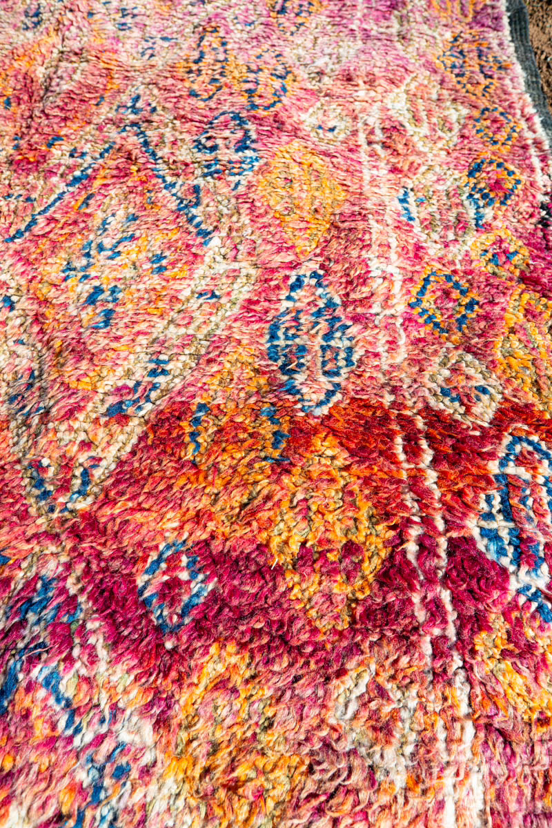 Marokkolainen matto Beni M'Guild vintage MADesign 2025