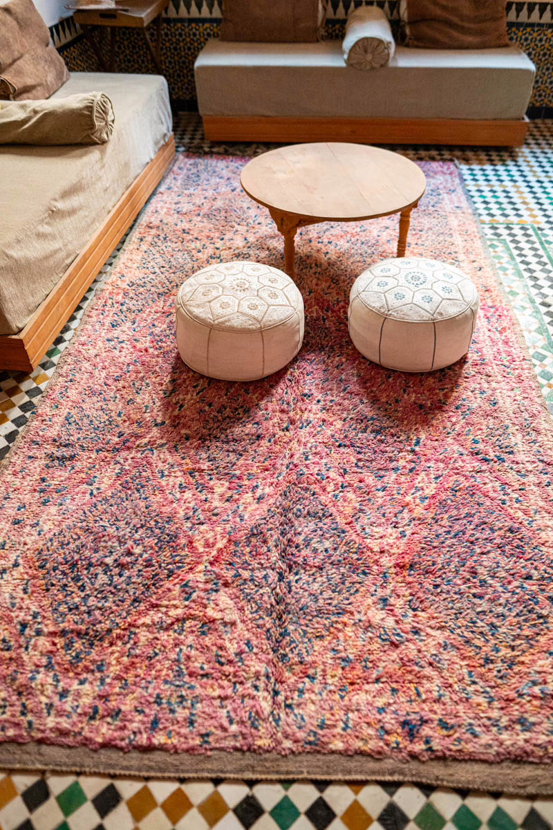 Marokkolainen matto Beni M'Guild vintage MADesign 2025