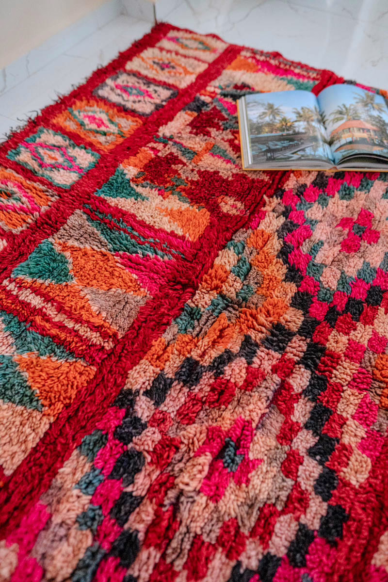 Marokkolainen vintage Boujad Matto MADesign 2025