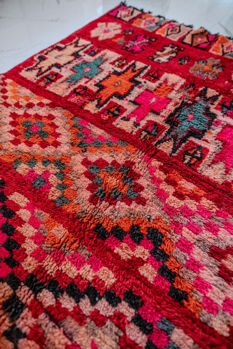 Marokkolainen vintage Boujad Matto MADesign 2025