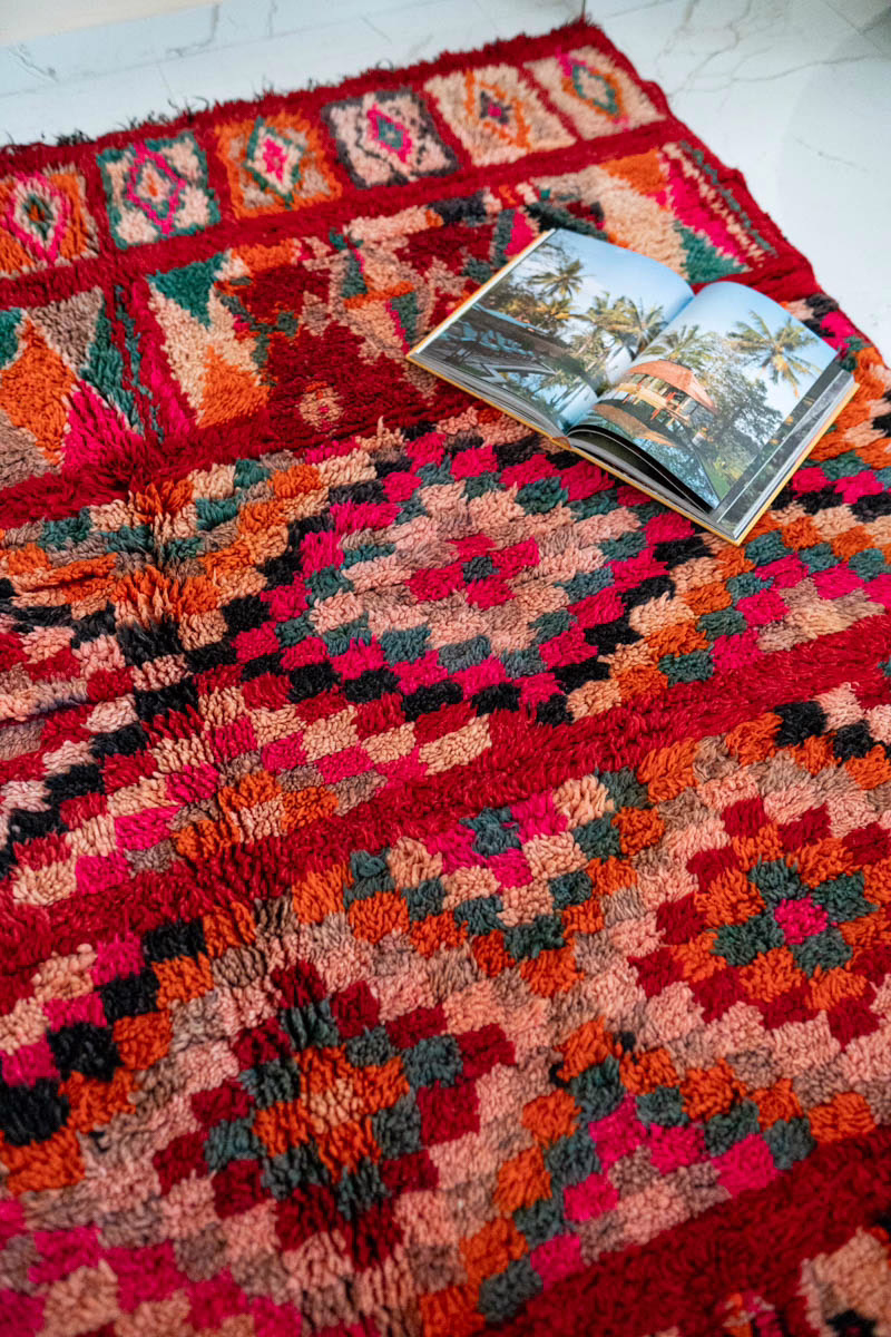 Marokkolainen vintage Boujad Matto MADesign 2025