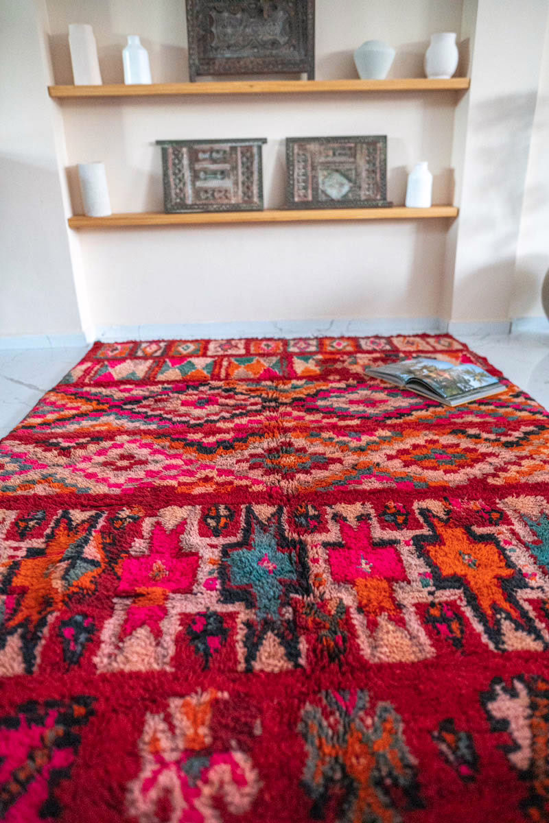 Marokkolainen vintage Boujad Matto MADesign 2025