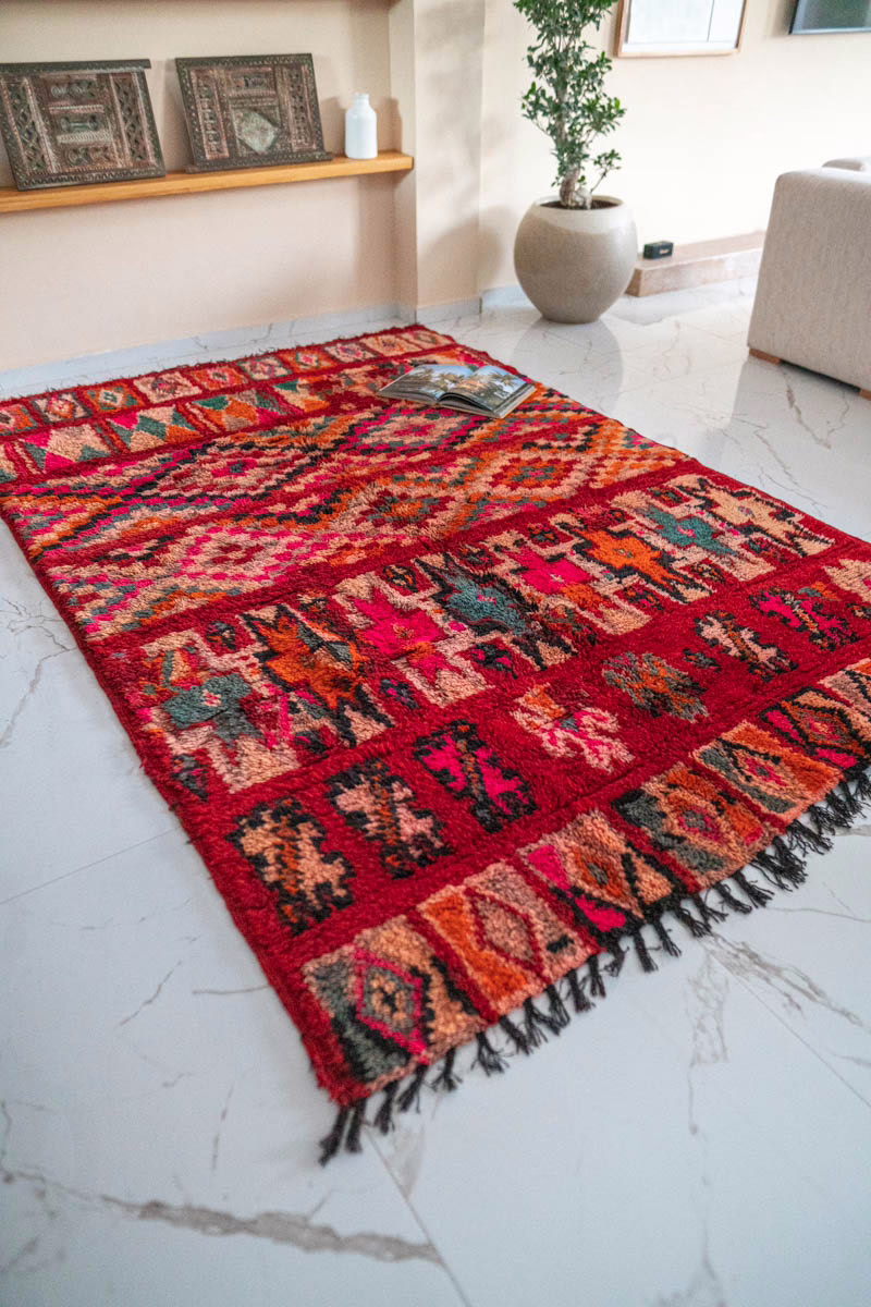 Marokkolainen vintage Boujad Matto MADesign 2025
