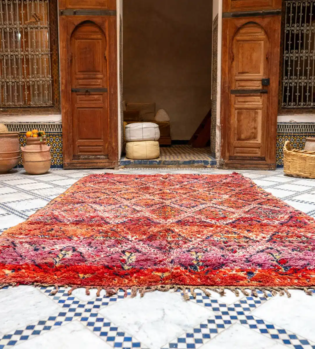 Marokkolainen vintage Berbermatto Azilal MADesign 2025