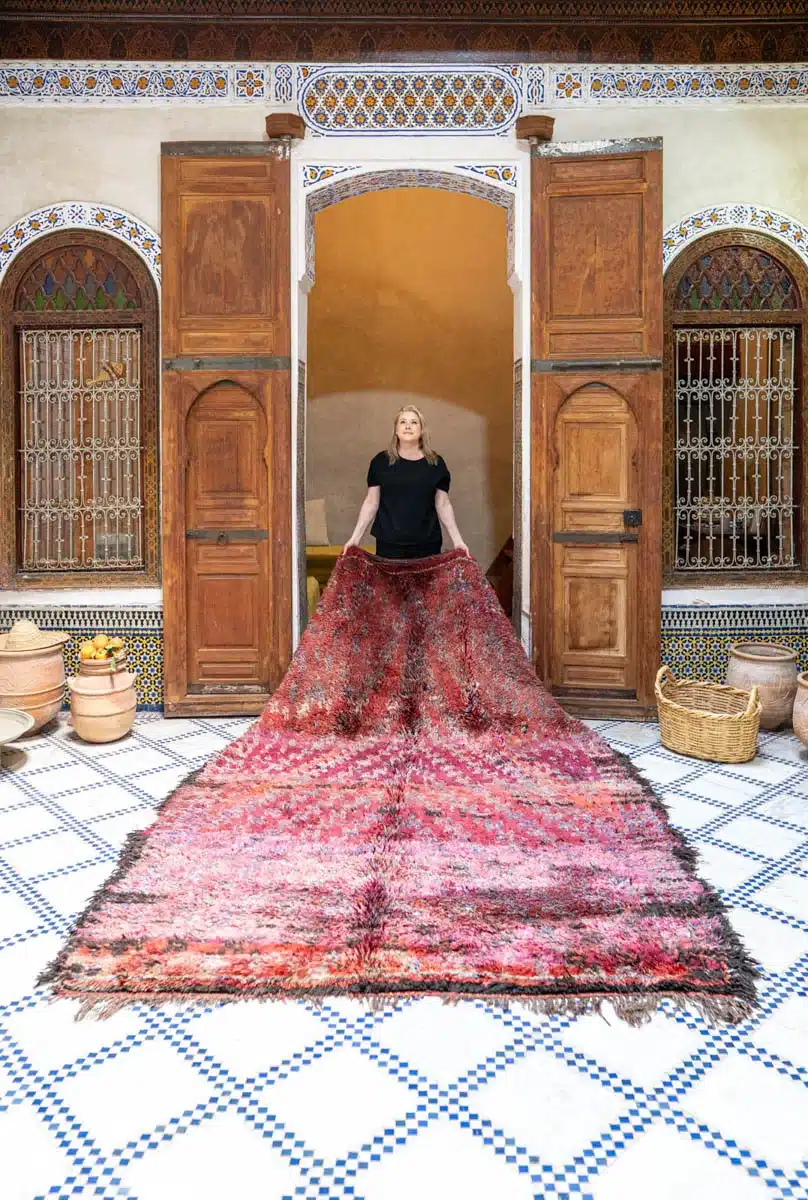 Marokkolainen vintage Berbermatto Beni M'Guild MADesign 2025