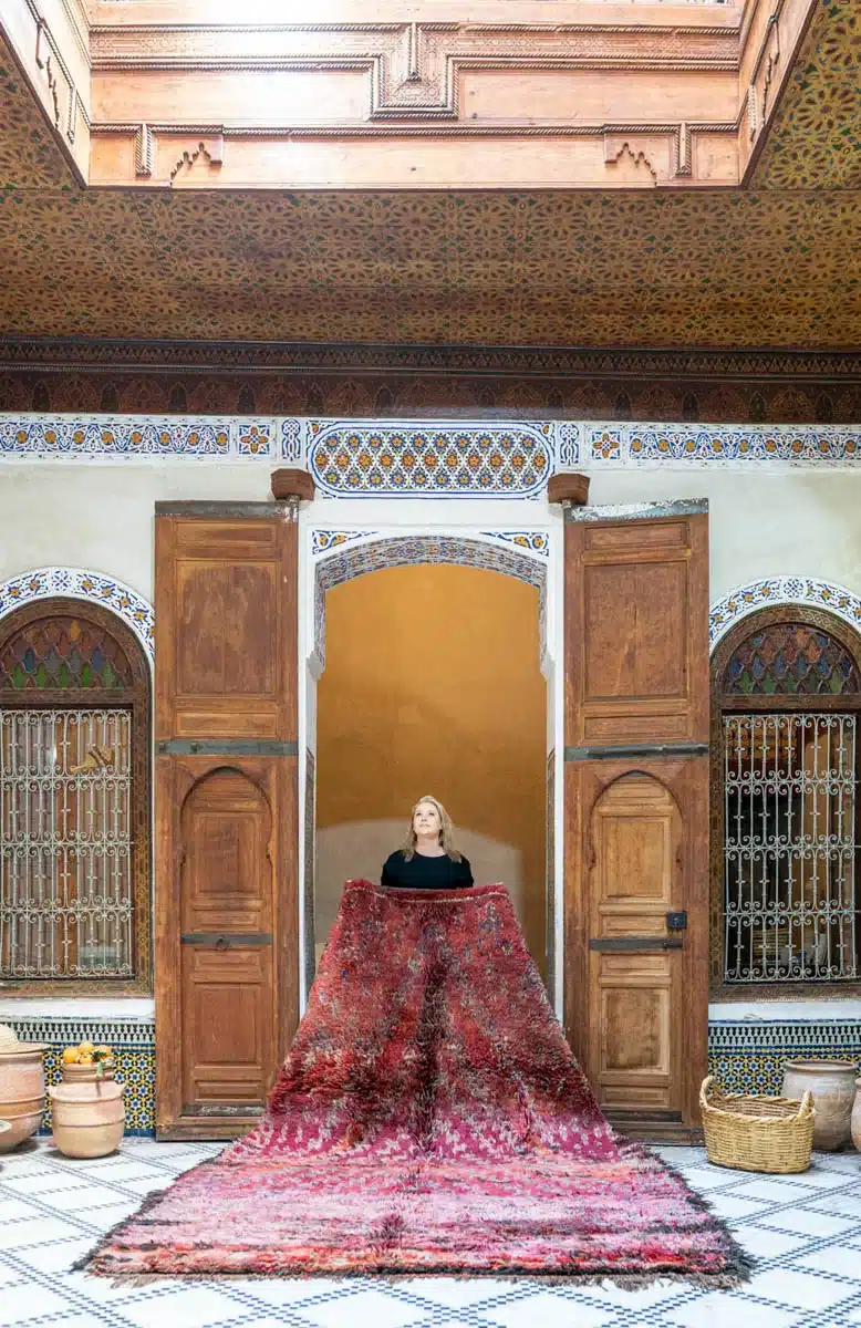 Marokkolainen vintage Berbermatto Beni M'Guild MADesign 2025