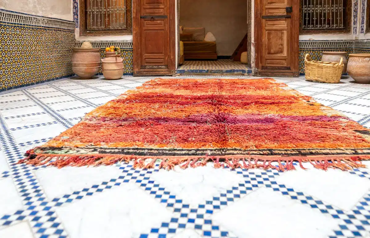 Marokkolainen vintage Berbermatto Marmoucha MADesign 2025