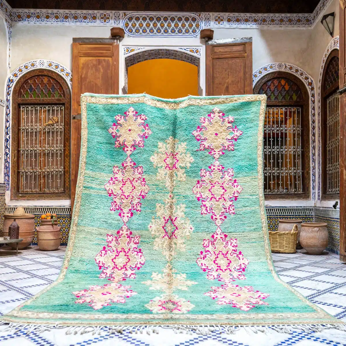 Marokkolainen vintage Berbermatto Beni M'Rirt MADesign 2025