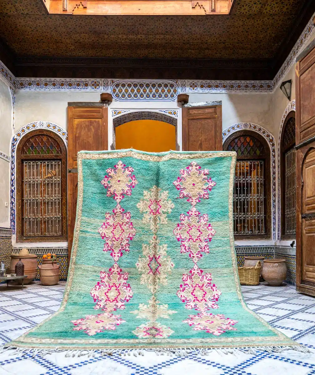 Marokkolainen vintage Berbermatto Beni M'Rirt MADesign 2025