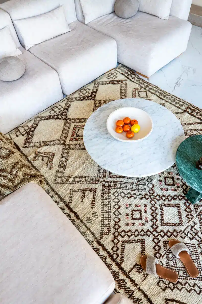 Marokkolainen Vintage Berber Beni Ouarain matto MADesign 2025