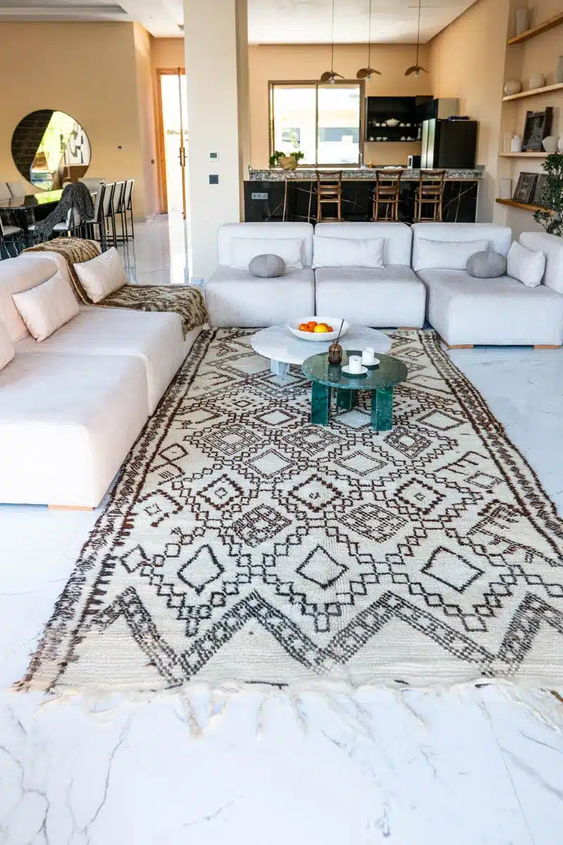 Marokkolainen Vintage Berber Beni Ouarain matto MADesign 2025