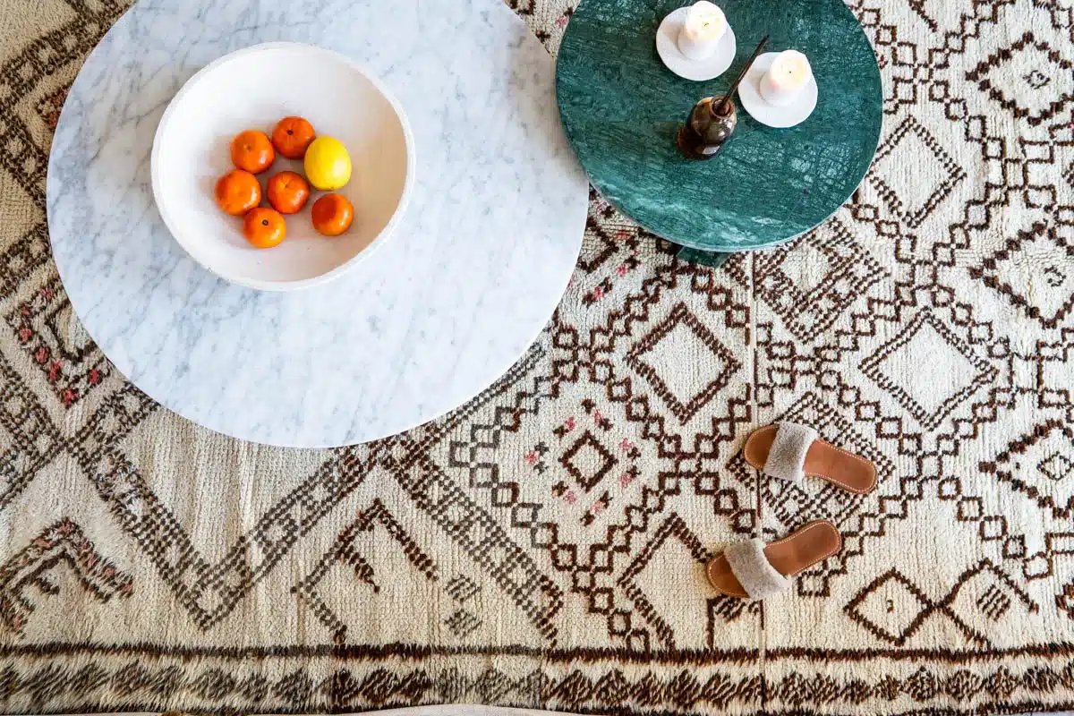 Marokkolainen Vintage Berber Beni Ouarain matto MADesign 2025