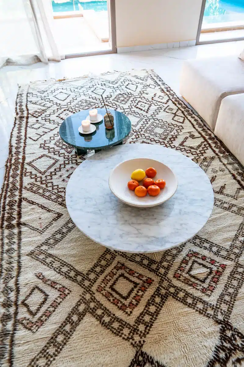 Marokkolainen Vintage Berber Beni Ouarain matto MADesign 2025