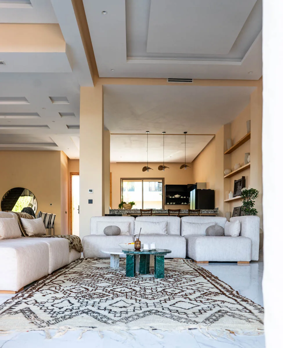 Marokkolainen Vintage Berber Beni Ouarain matto MADesign 2025