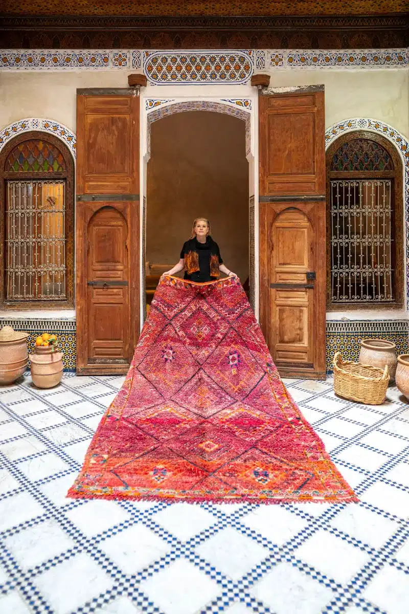 Marokkolainen vintage Berbermatto Beni M'Guild MADesign 2025