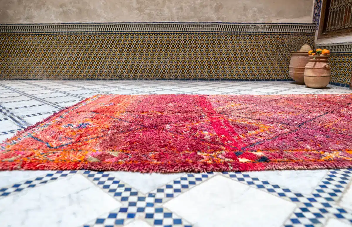 Marokkolainen vintage Berbermatto Beni M'Guild MADesign 2025