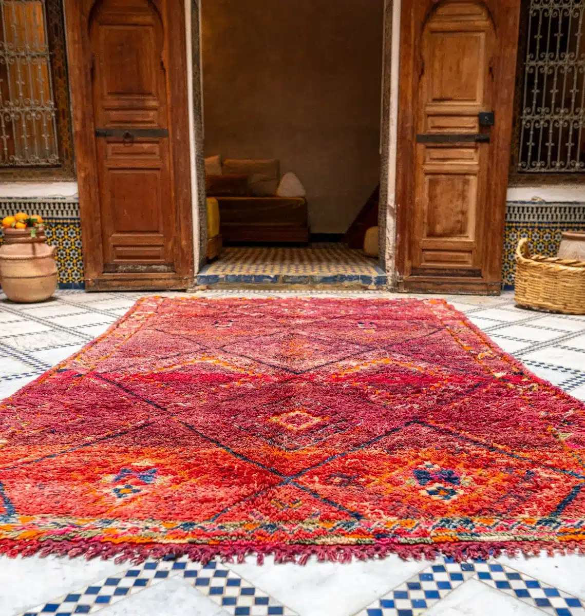 Marokkolainen vintage Berbermatto Beni M'Guild MADesign 2025