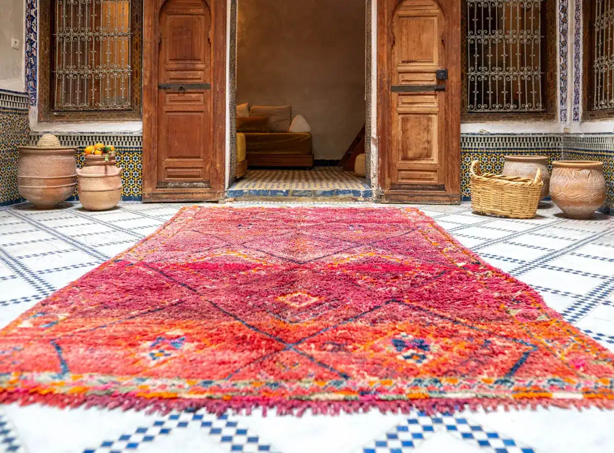 Marokkolainen vintage Berbermatto Beni M'Guild MADesign 2025