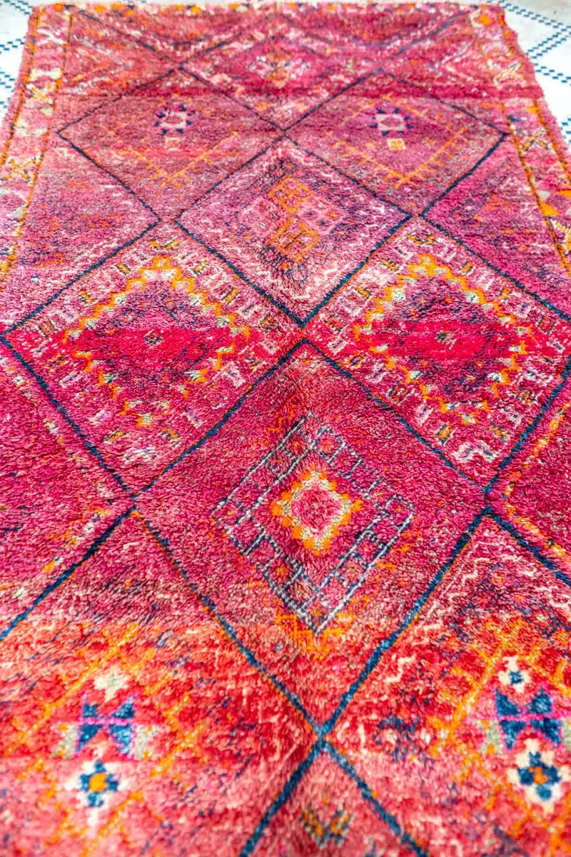 Marokkolainen vintage Berbermatto Beni M'Guild MADesign 2025