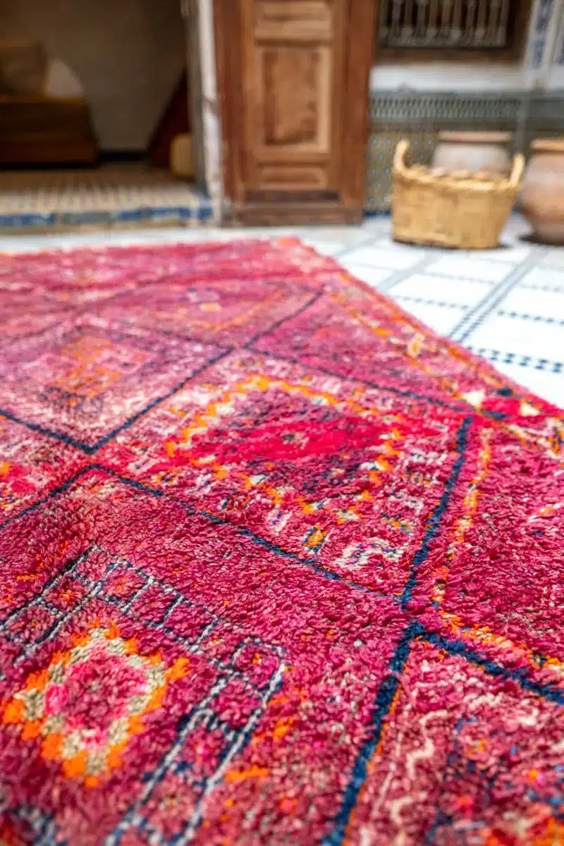 Marokkolainen vintage Berbermatto Beni M'Guild MADesign 2025