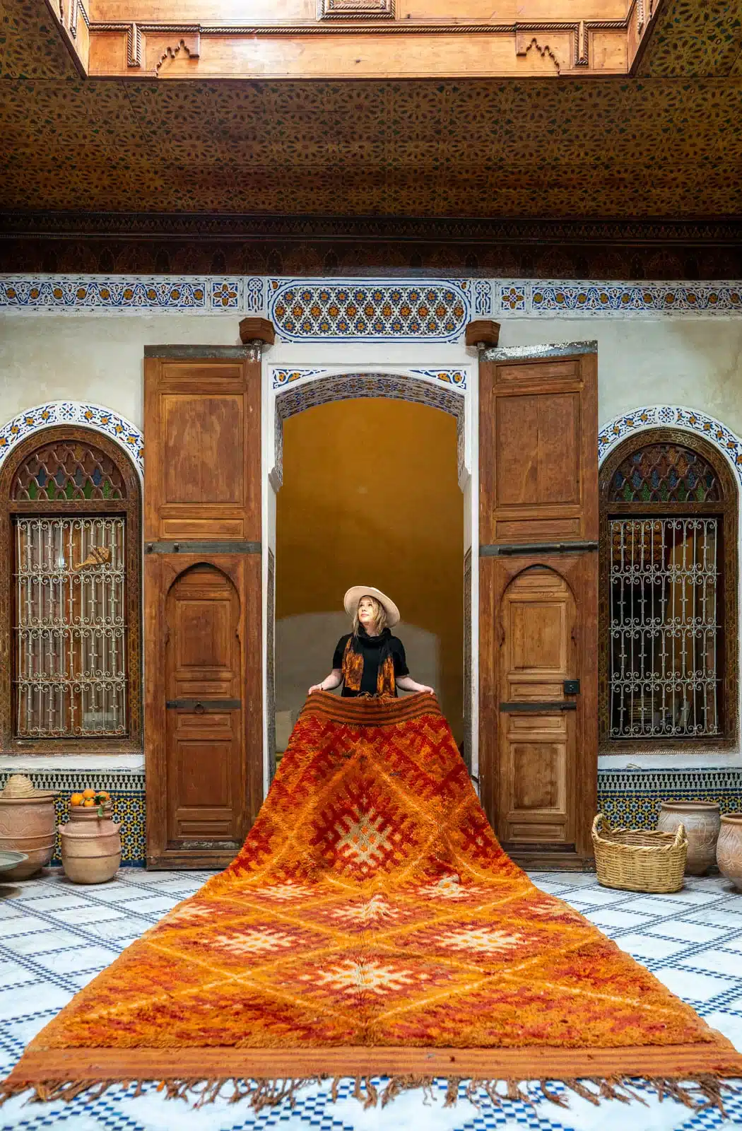 Marokkolaiset vintage matot 