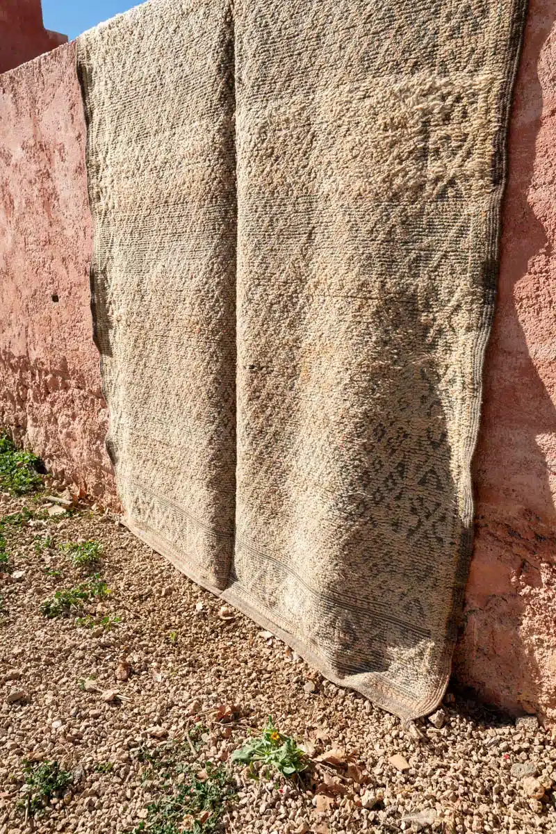 Marokkolaismatto Beni M'Guild Vintage Paimentolaismatto MADesign 2025