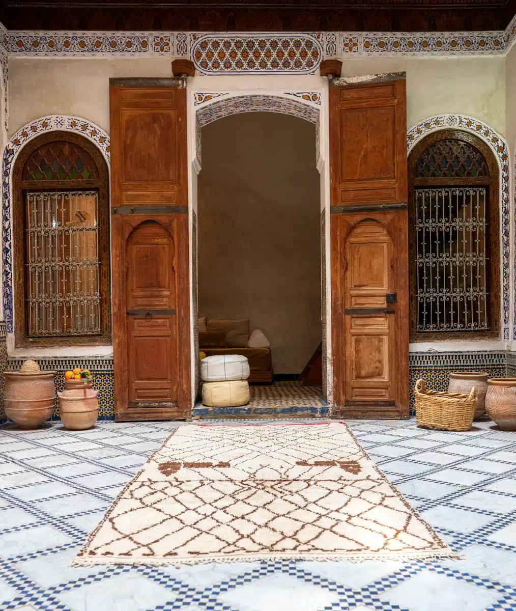 Marokkolaismatto Azilal Vintage Paimentolaismatto MADesign 2025