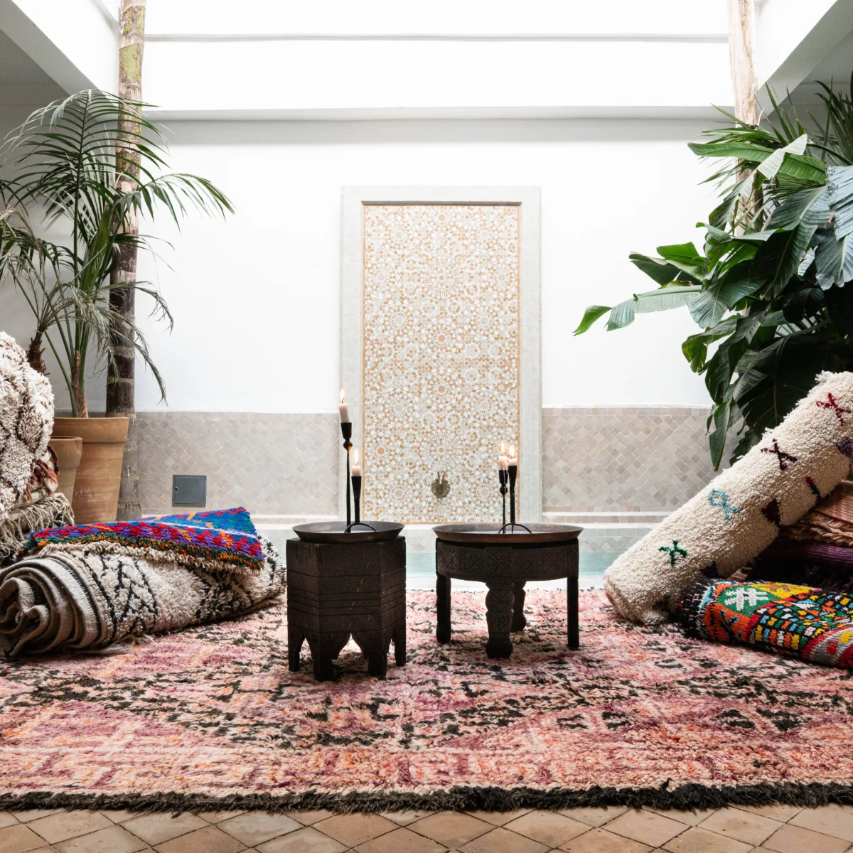 Moroccan berber rugs home trial