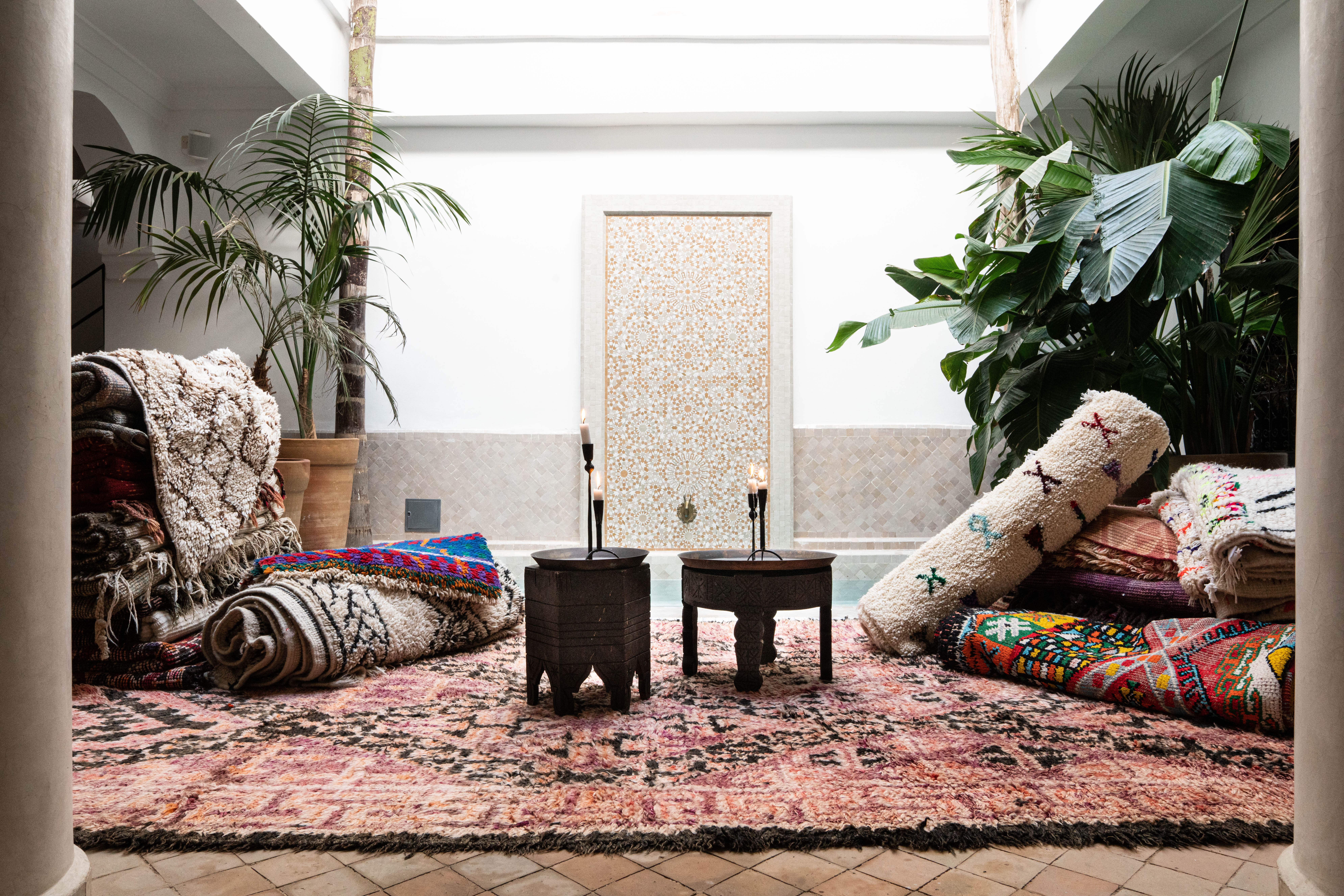 Moroccan berber rugs home trial
