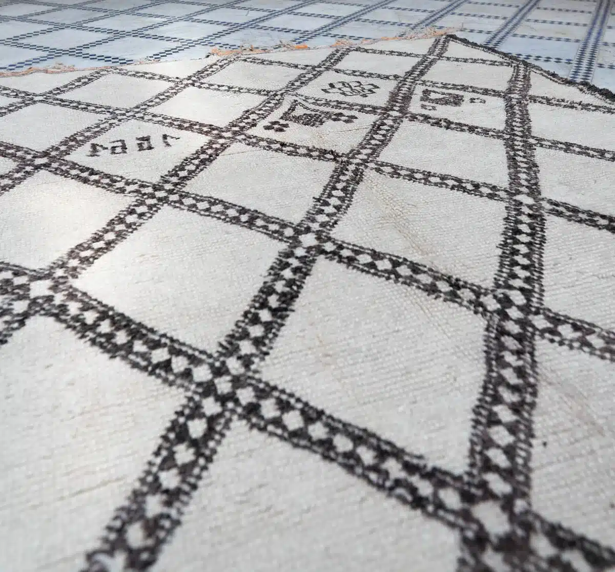 Marokkolaismatto Beni Ouarain Vintage Paimentolaismatto MADesign 2025