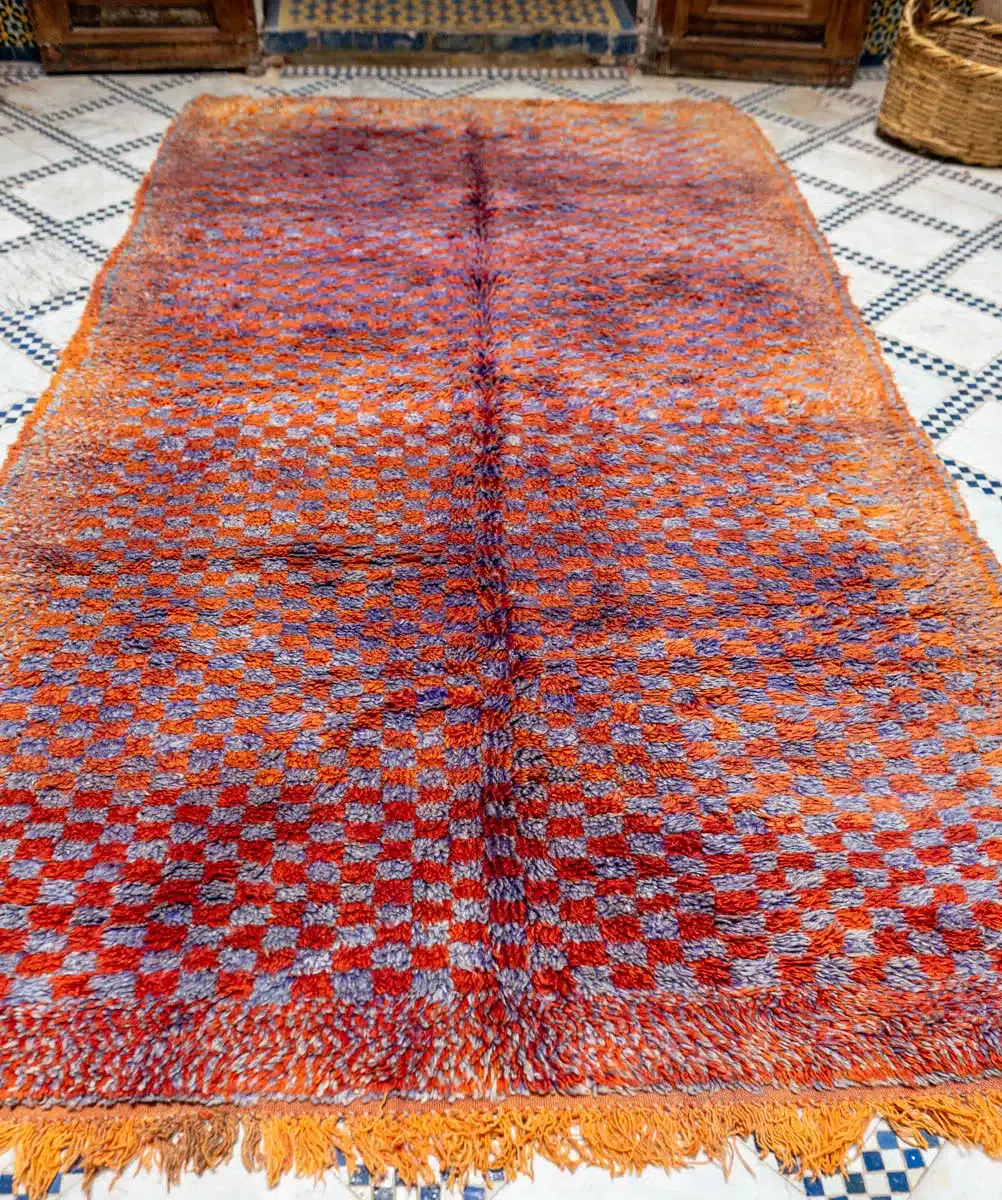 Marokkolaismatto Azilal Vintage Paimentolaismatto MADesign 2025