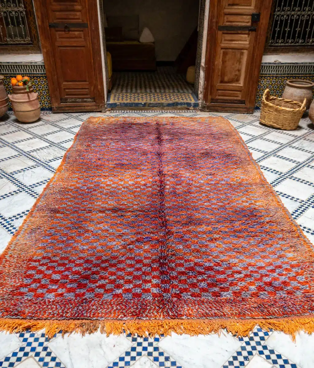 Marokkolaismatto Azilal Vintage Paimentolaismatto MADesign 2025