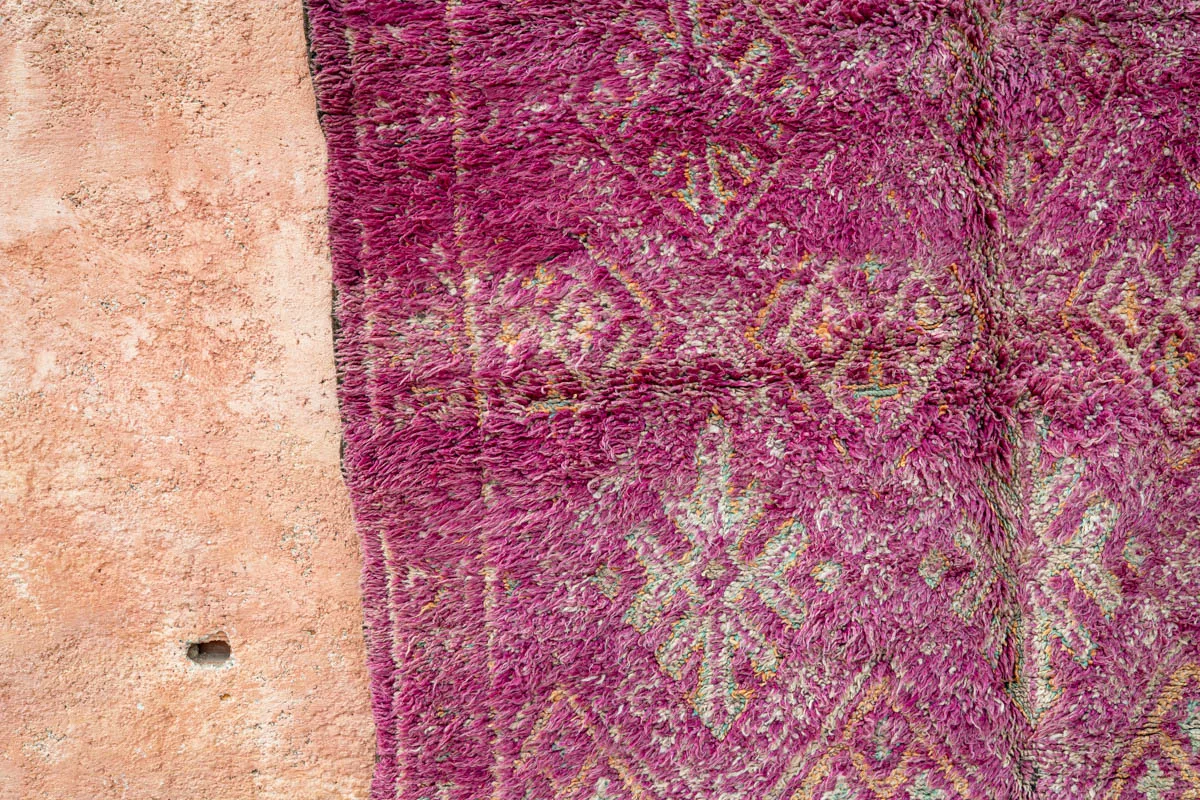 Marokkolaismatto Beni M'Guild Vintage Paimentolaismatto MADesign 2025