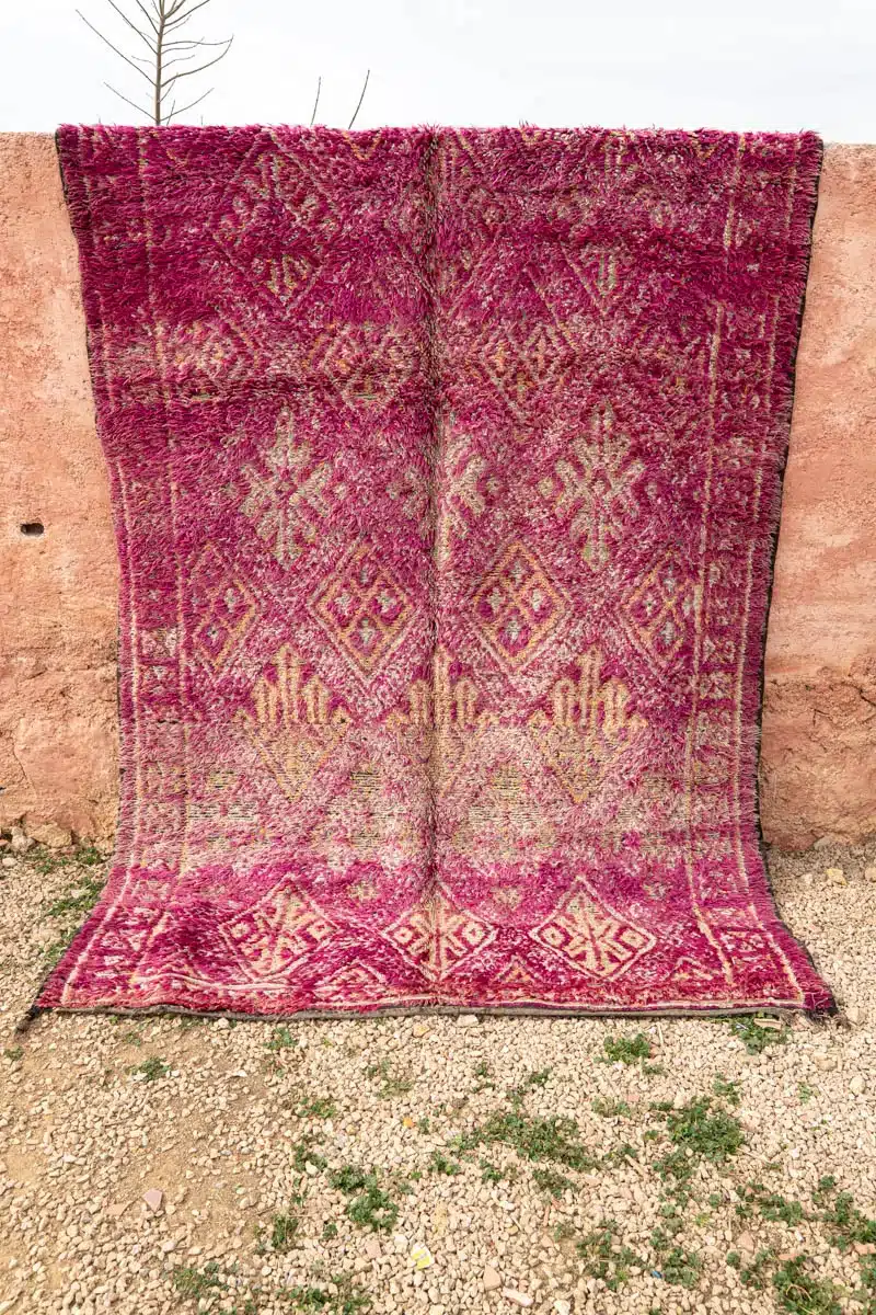 Marokkolaismatto Beni M'Guild Vintage Paimentolaismatto MADesign 2025