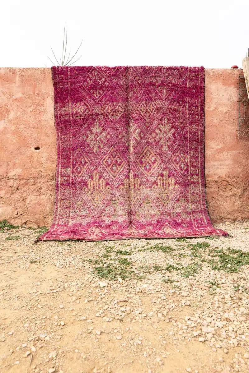 Marokkolaismatto Beni M'Guild Vintage Paimentolaismatto MADesign 2025