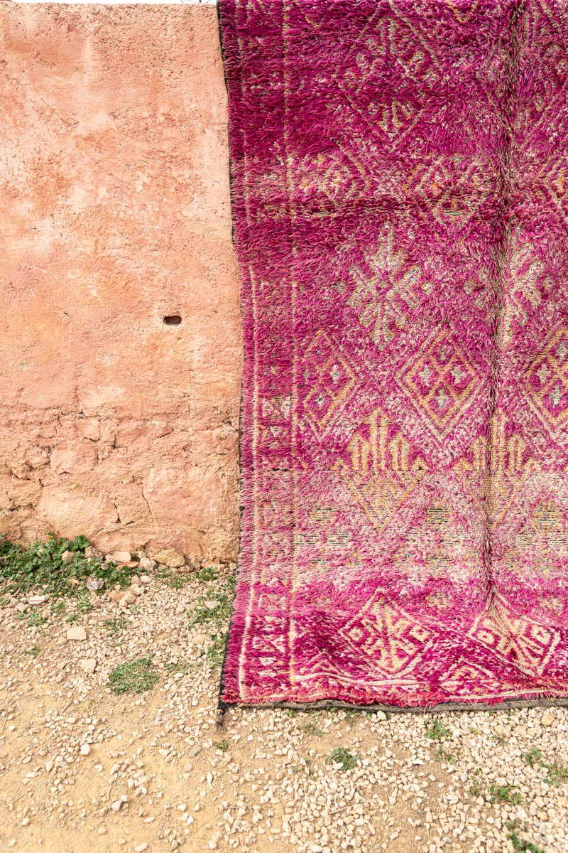 Marokkolaismatto Beni M'Guild Vintage Paimentolaismatto MADesign 2025