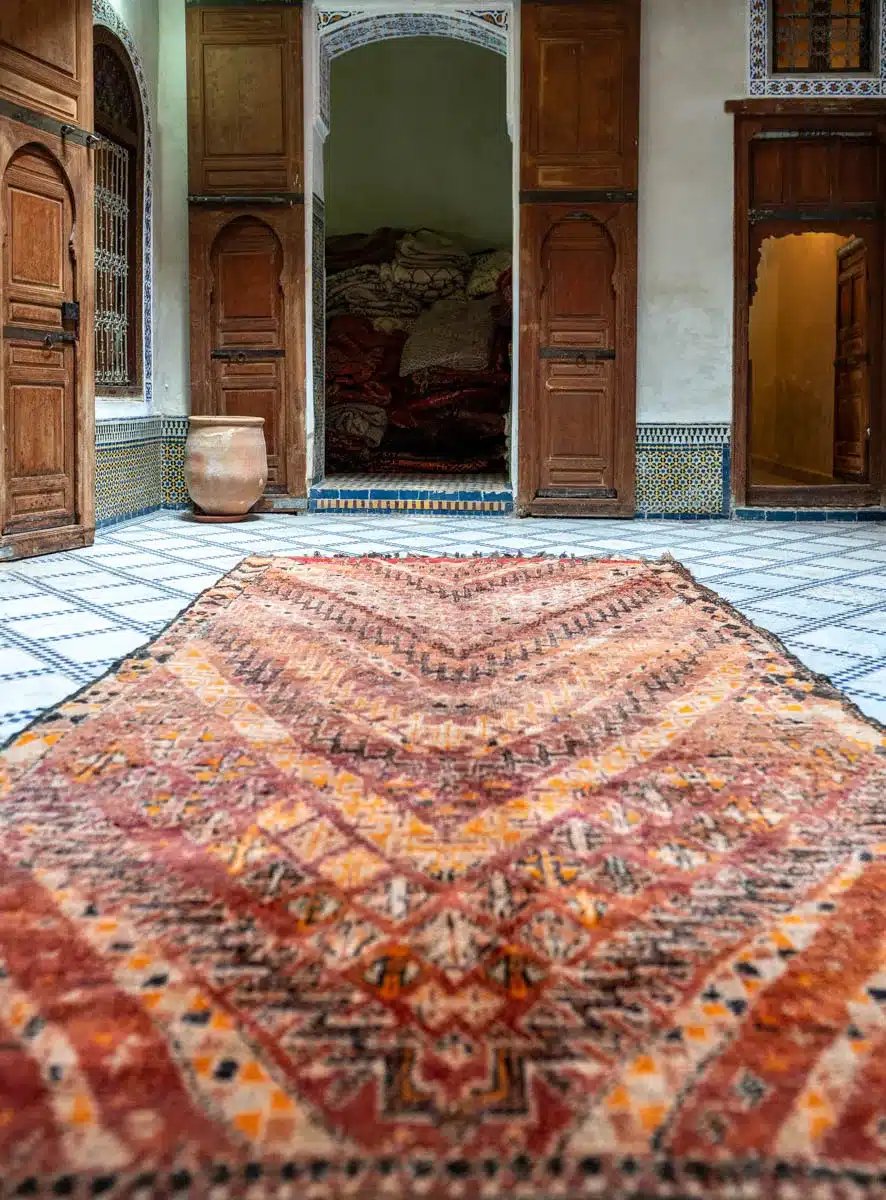 Marokkolaismatto Beni M'Guild Vintage Paimentolaismatto MADesign 2025