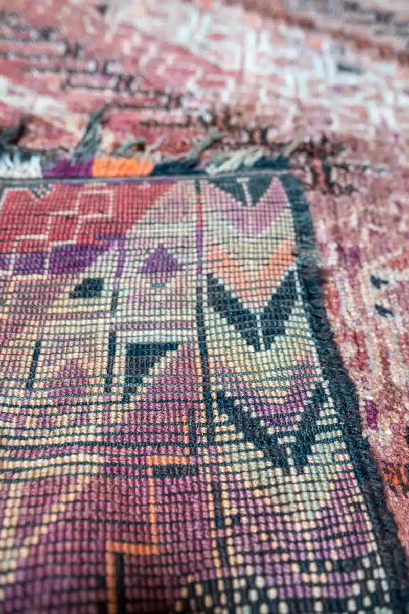 Marokkolaismatto Beni M'Guild Vintage Paimentolaismatto MADesign 2025